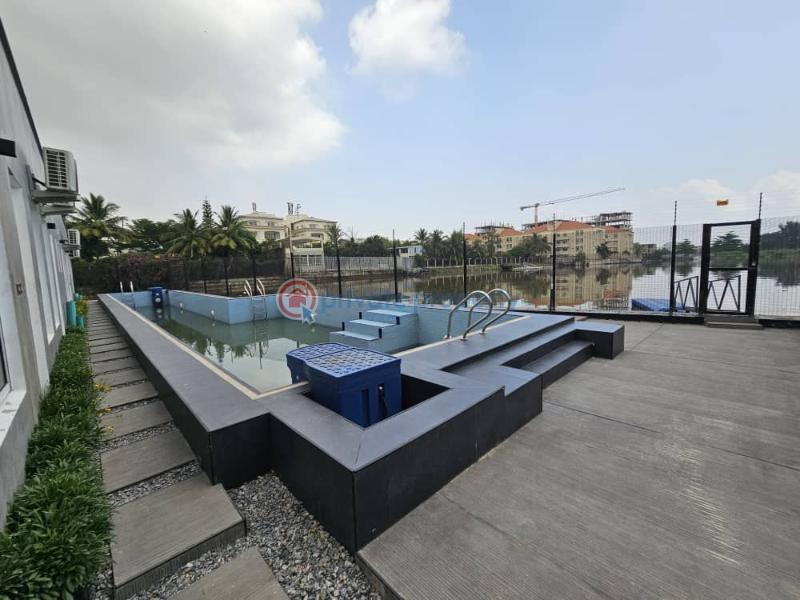 Luxury 5 bedroom semi detached duplex  with central swimming pool, gym and jetty - 2 5 bedroom Duplex For Sale Close To Banana Island Ikoyi Lagos - 2