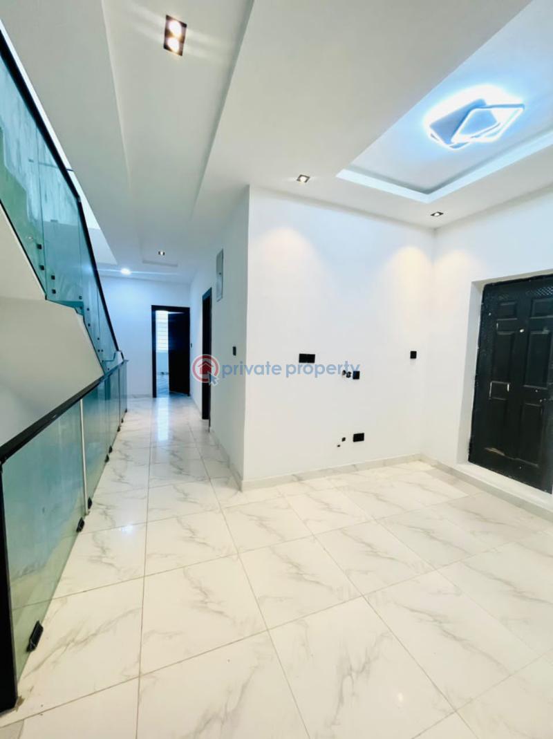 Luxury 5 bedrooms semi detached duplex with penthouse, office space and bq - 7 5 bedroom Semi detached Duplex For Sale Monastery Road Sangotedo Lagos - 7
