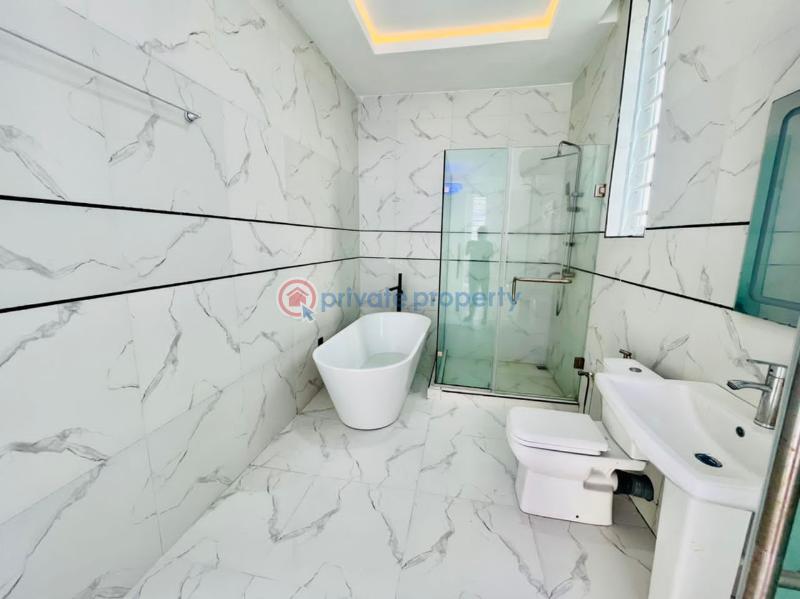 Luxury 5 bedrooms semi detached duplex with penthouse, office space and bq - 3 5 bedroom Semi detached Duplex For Sale Monastery Road Sangotedo Lagos - 3