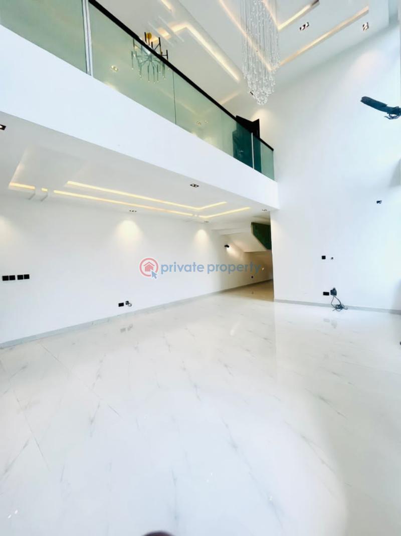 Luxury 5 bedrooms semi detached duplex with penthouse, office space and bq - 15 5 bedroom Semi detached Duplex For Sale Monastery Road Sangotedo Lagos - 15