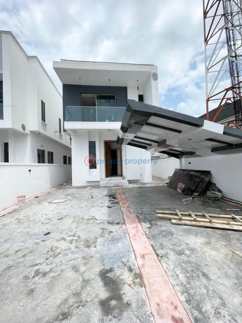 Luxury 5bedroom fully detached duplex - 0 5 bedroom Detached Duplex For Sale Osapa London Lekki Lagos - 0