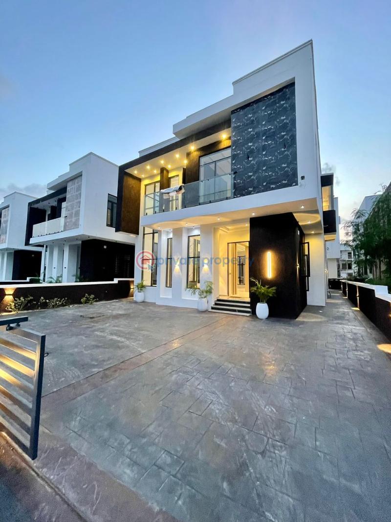 5 bedroom House For Sale Estate Ikota Lekki Lagos - 1