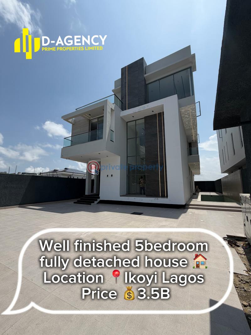 5 bedroom Detached Duplex For Sale Ikoyi Lagos - 0