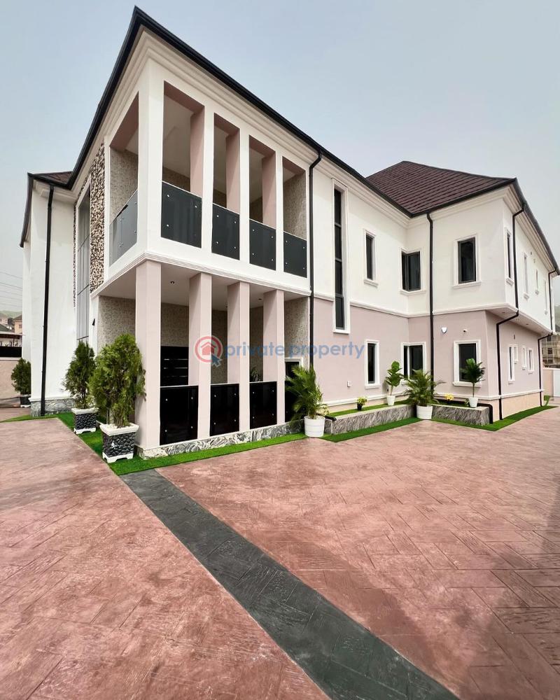 Luxury 6-bed | 2 rooms chalet | 1 room bq - 100 6 bedroom Detached Duplex For Sale Apo Abuja Phase 2  - 100