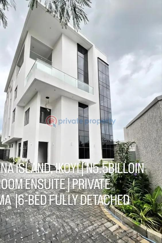 6 bedroom Detached Duplex For Sale Banana Estate Banana Island Ikoyi Lagos - 0
