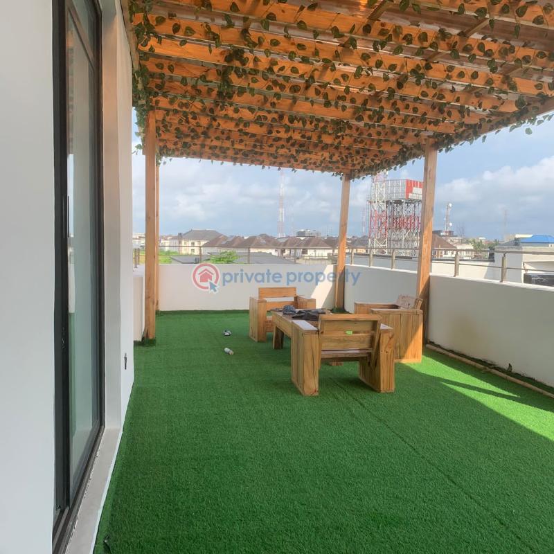 Luxury 6 bedroom duplex with bq gym pool cinema - 12 6 bedroom Detached Duplex For Sale Hampton Lake Estate Chevron Lekki Phase 2 Lagos - 12