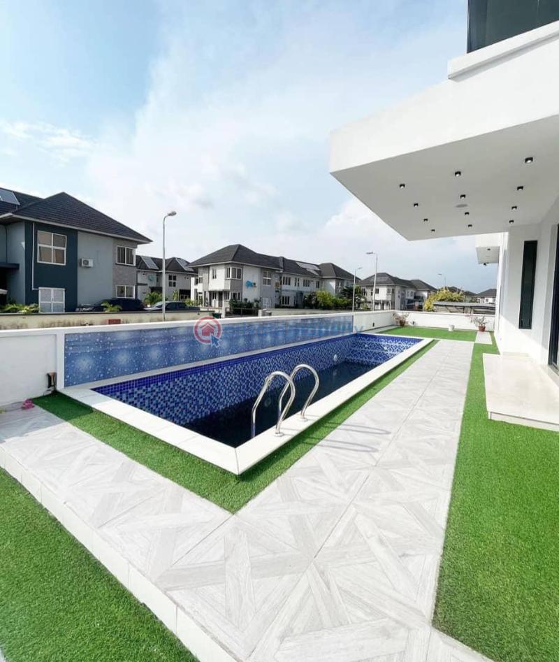 Luxury 6bedroom fully detached duplex - 5 6 bedroom Detached Duplex For Sale Osapa London Lekki Lagos - 5