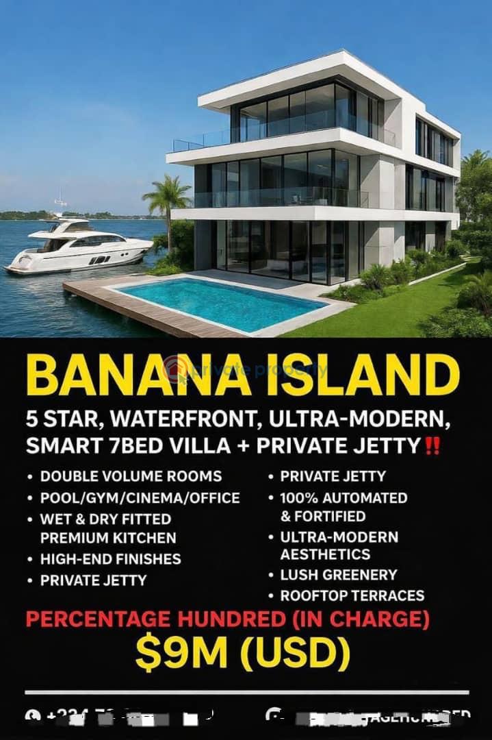 7 bedroom Duplex For Sale Banana Island Ikoyi Lagos - 0