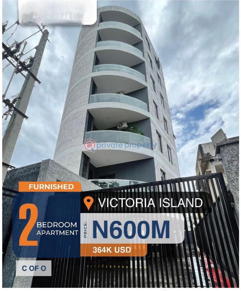 2 bedroom Block Of Flats For Sale Ligali Ayorinde Victoria Island Lagos - 0