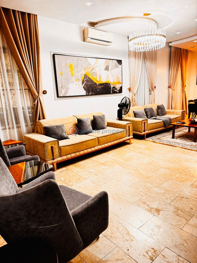 Luxury and spacious fully furnished 4bedroom duplex with bq, inverter & sound proof generator-in-a-serene&secure-estate - 0 4 bedroom Semi detached Duplex For Rent Estate Chevron Drive Lekki Lagos - 0