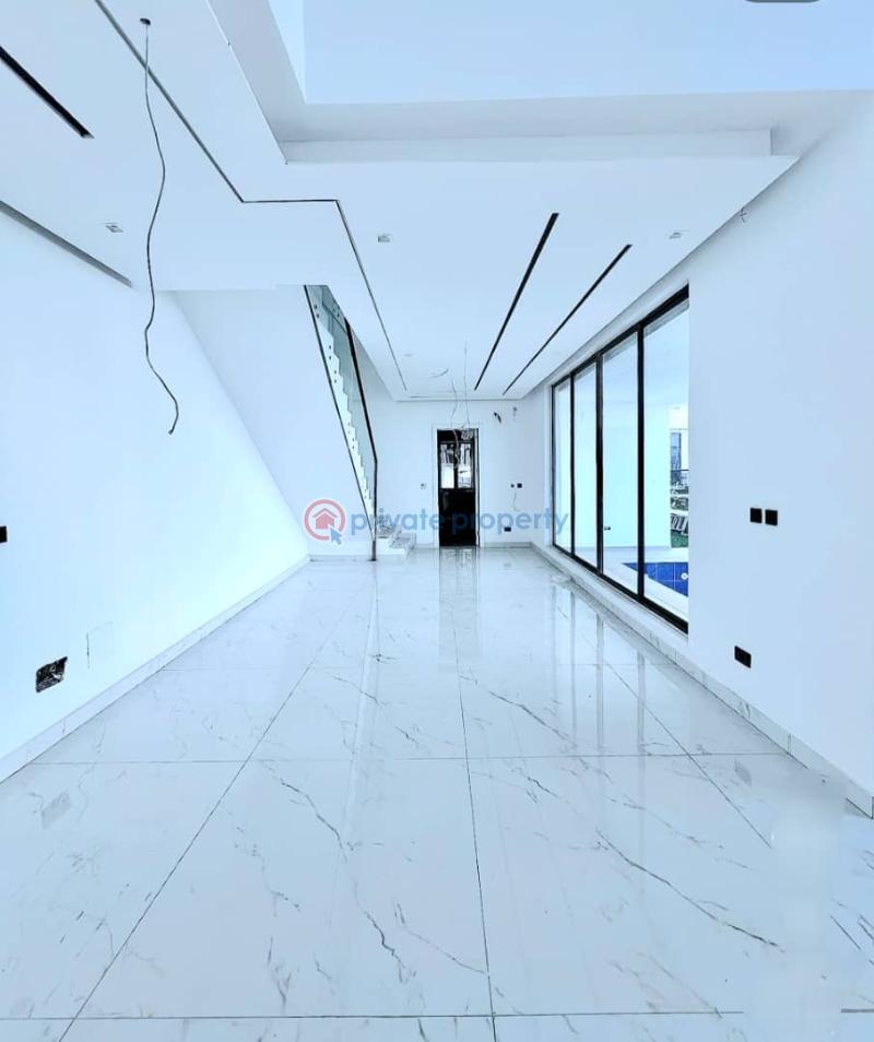 Luxury and stunning 5-bedroom semi-detached duplex - 5 5 bedroom Semi detached Duplex For Sale Ikate Elegushi Lekki Lagos - 5