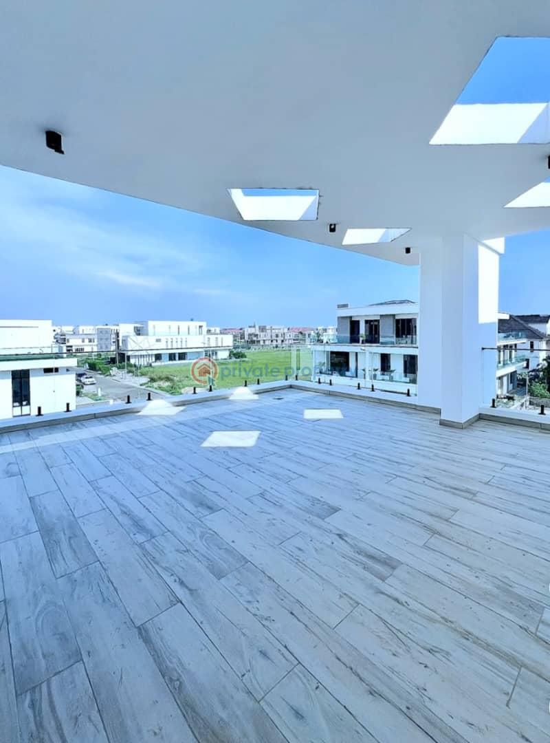 Luxury and stunning 5-bedroom semi-detached duplex - 7 5 bedroom Semi detached Duplex For Sale Ikate Elegushi Lekki Lagos - 7