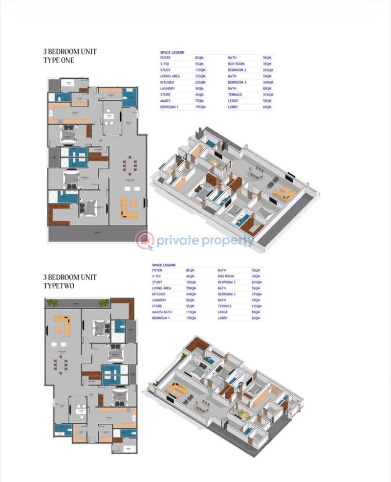3 bedroom Flat & Apartment For Sale Ikoyi Lagos - 6