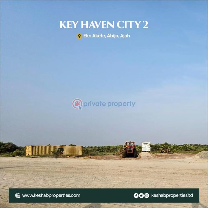 Residential Land For Sale Key Haven City Estate 2 Eko Akete Few Minutes Drive From Lekki Epe Expressway Close To Lakowe Golf Abijo Ajah Lagos - 2