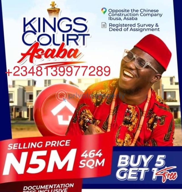 Residential Land For Sale Kings Court Asaba Asaba Delta