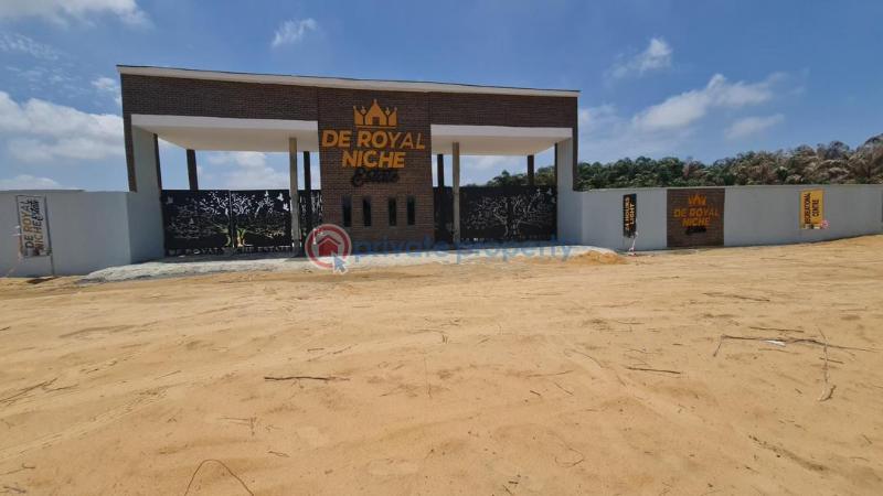Residential Land For Sale De Royal Niche Estate 2 Minutes Drive From Eleko Junction Close To Amen Estate Eleko Ibeju-Lekki Lagos - 0