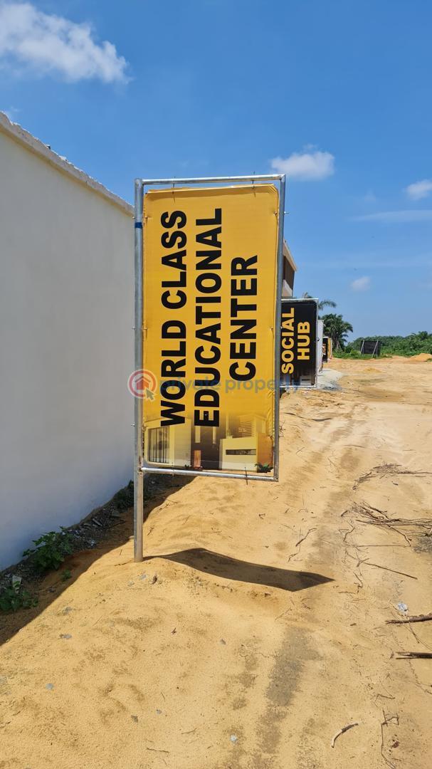 Residential Land For Sale De Royal Niche Estate 2 Minutes Drive From Eleko Junction Close To Amen Estate Eleko Ibeju-Lekki Lagos - 1
