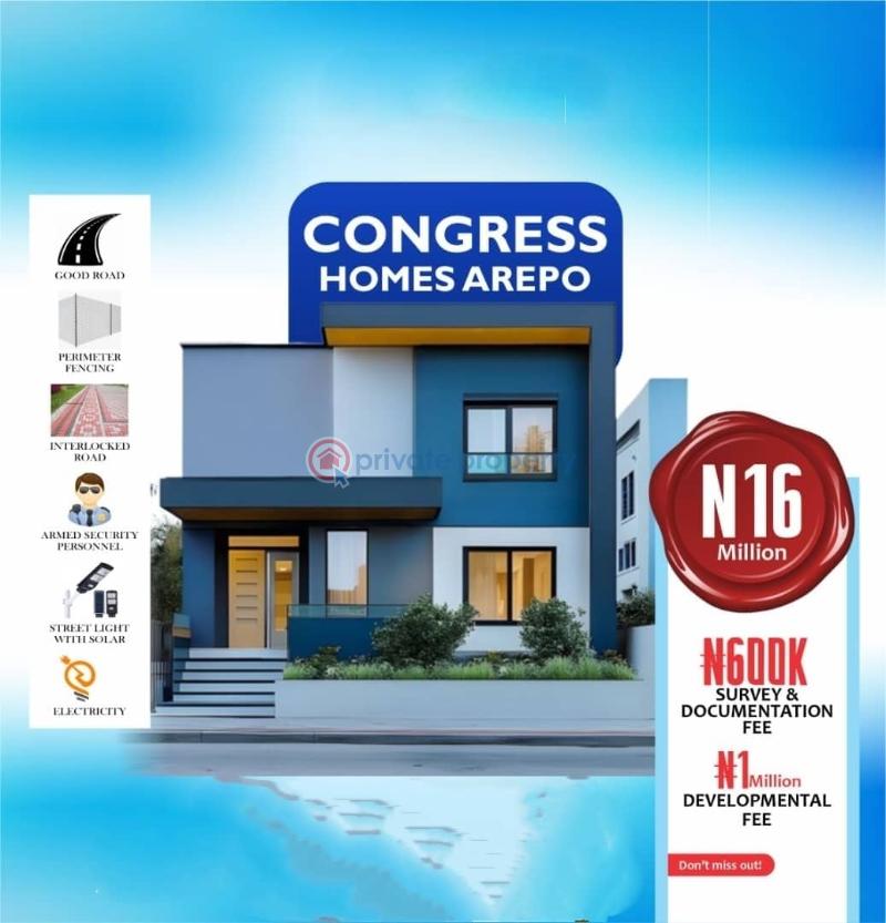 Residential Land For Sale Congress Homes Arepo Lagos Extension Ogun - 1