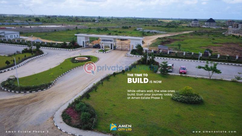 Residential Land For Sale Amen Estate Phase 3 Five Minutes Drive From Pan Atlantic University Ibeju-Lekki Lagos - 1