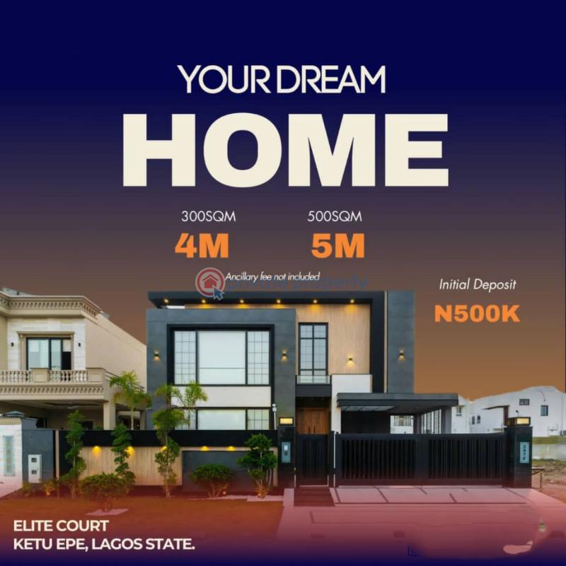 Residential Land For Sale Elite Court Estate Ketu Behind Grace Polytechnic Close To Lagos Food Security & Logistics Hub Epe Lagos - 4