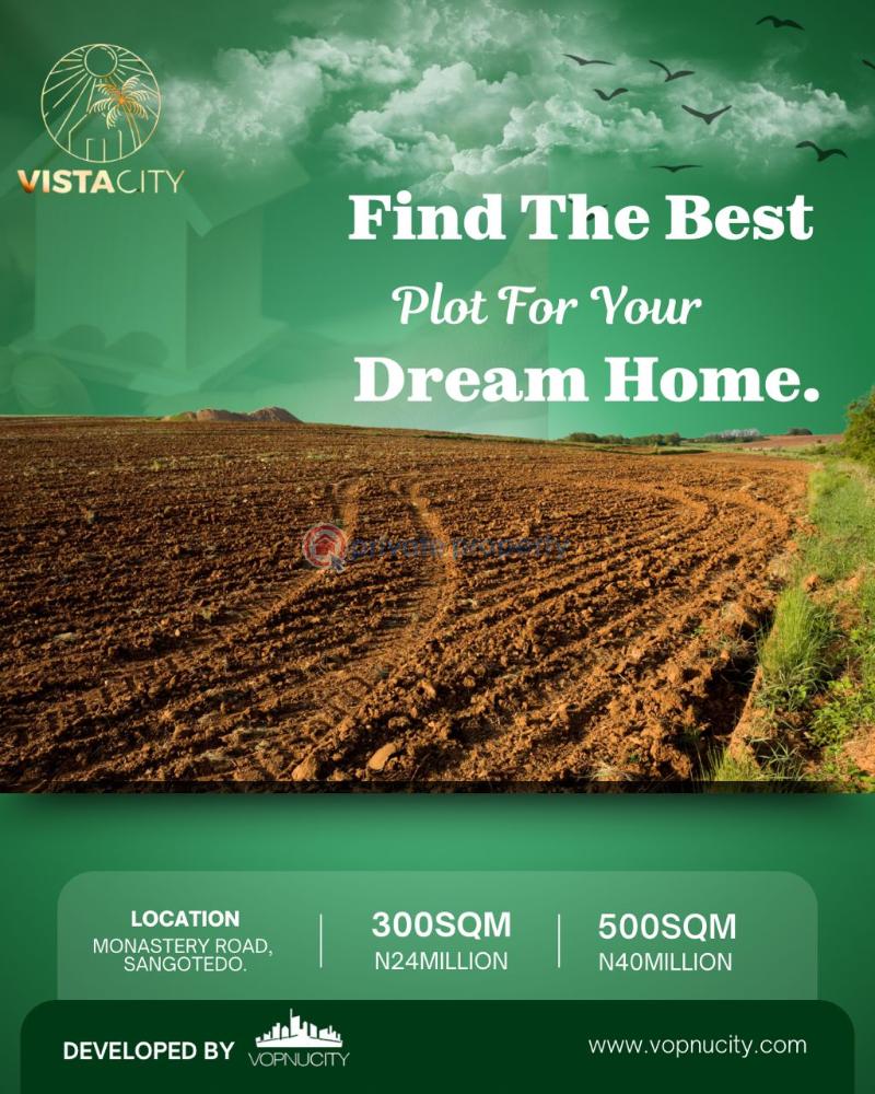 Residential Land For Sale Vista City Estate Off Monastery Road Close To Shoprite Sangotedo Ajah Lagos - 5
