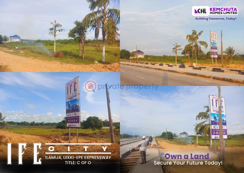 Mixed use Land For Sale Ife City Estate Selling On Promo, Facing Lekki Epe Expressway Ibeju-Lekki Lagos