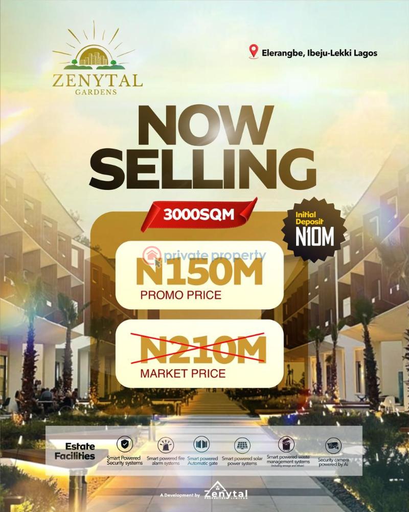 Residential Land For Sale Zenytal Garden Estate Close To Alaro Satellite City Eleran Igbe Ibeju-Lekki Lagos - 3