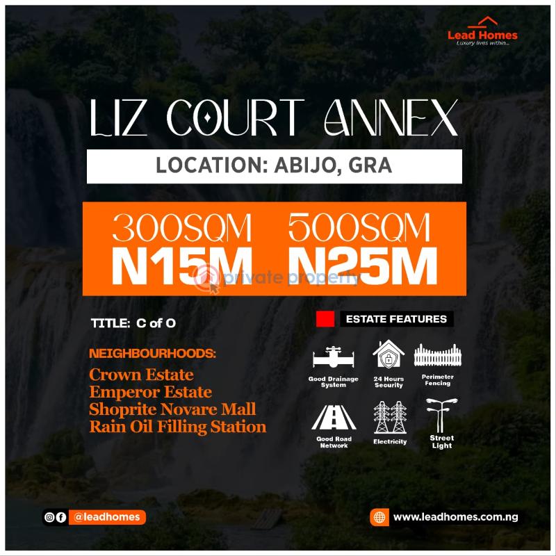 Residential Land For Sale Liz Court Annex Estate Gra Close To Chevron Cooperative Estate Abijo Ajah Lagos - 6