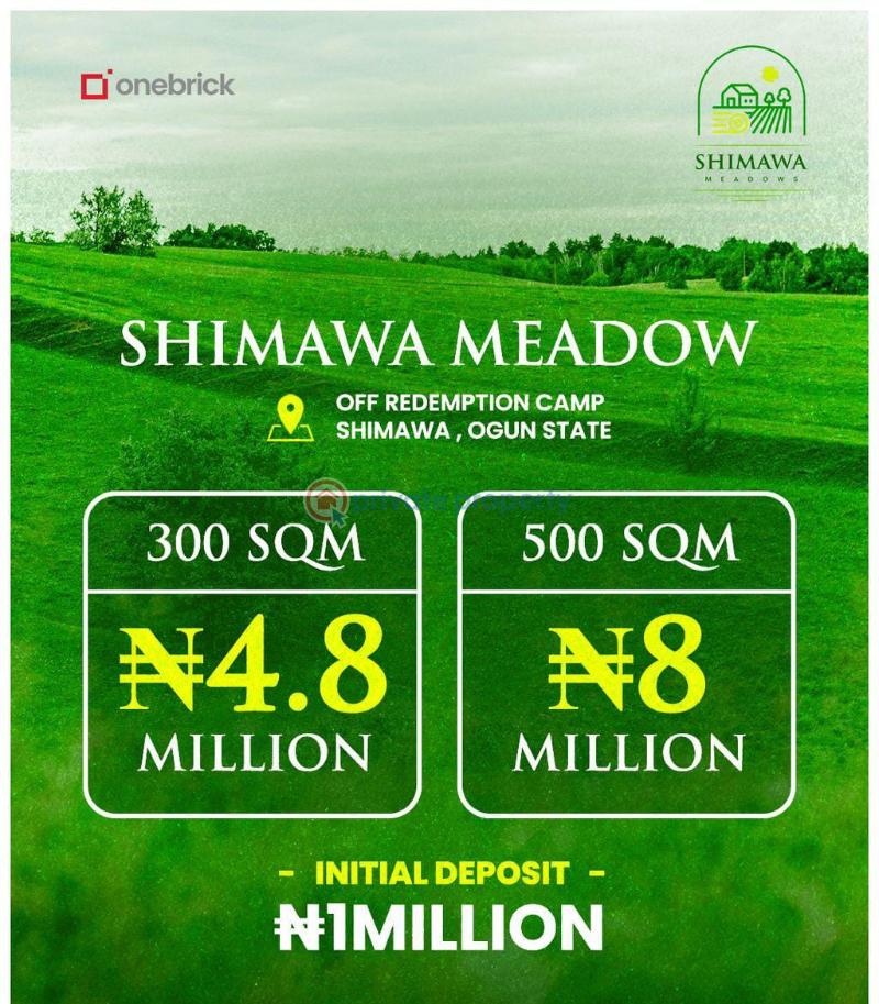 Residential Land For Sale Shimawa Meadows Estate Redemption Camp 5 Minutes Drive From Rccg Camp Ogun Ogun area  - 1