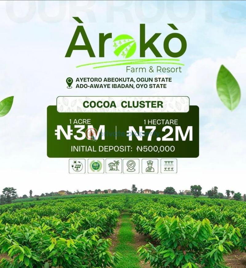 Commercial Land For Sale Aroko Farm And Resort Ibadan Oyo - 2