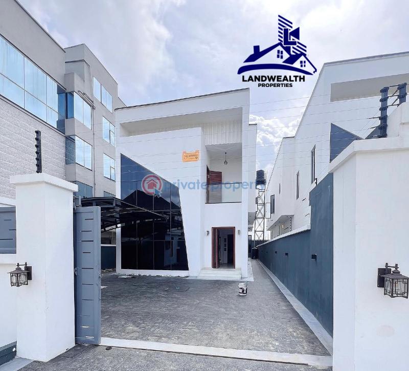 5 bedroom Detached Duplex For Sale Secure Estate At Chevron Lekki Chevron Drive Lekki Lagos - 0