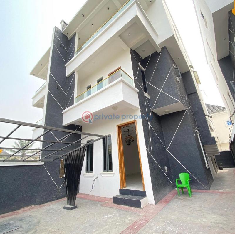 5 bedroom Semi detached Duplex For Sale Secure Estate At Sangotedo Ajah Lekki Sangotedo Ajah Lagos - 1