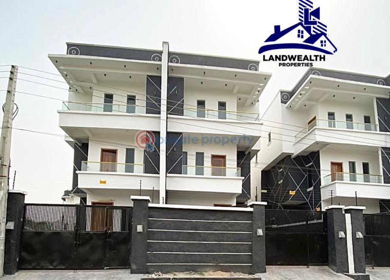 5 bedroom Semi detached Duplex For Sale Secure Estate At Sangotedo Ajah Lekki Sangotedo Ajah Lagos - 0