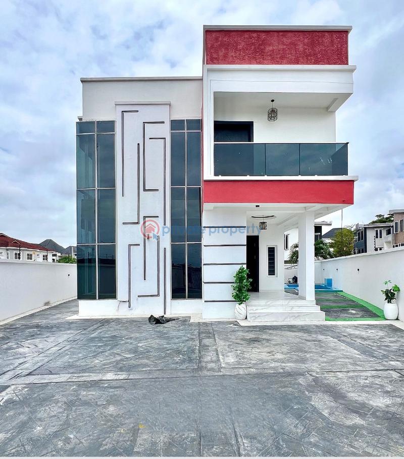 5 bedroom Detached Duplex For Sale Secure Estate At Chevron Lekki Chevron Drive Lekki Lagos - 1