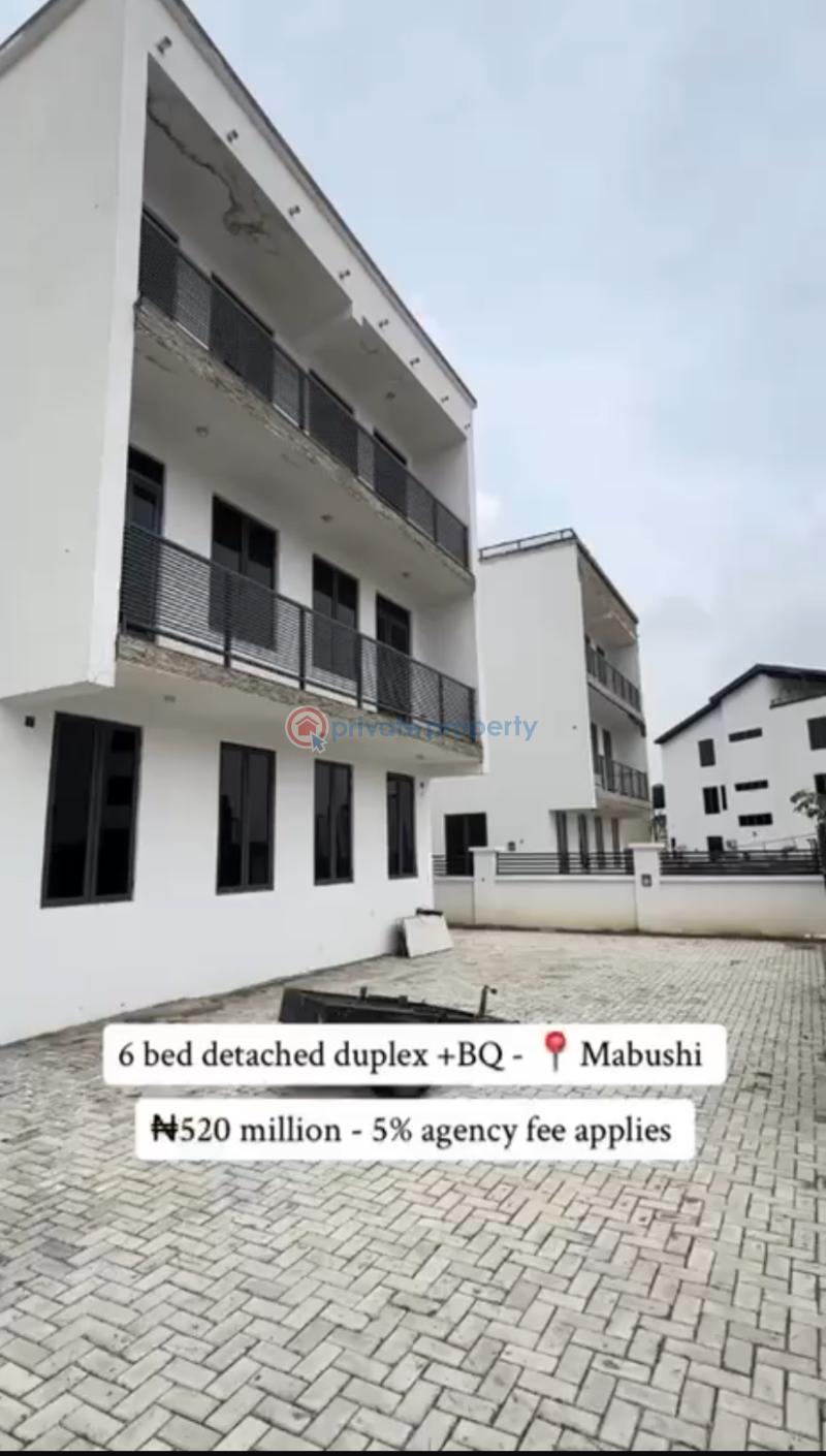 6 bedroom Detached Duplex For Sale Mabushi Abuja Phase 1  - 3