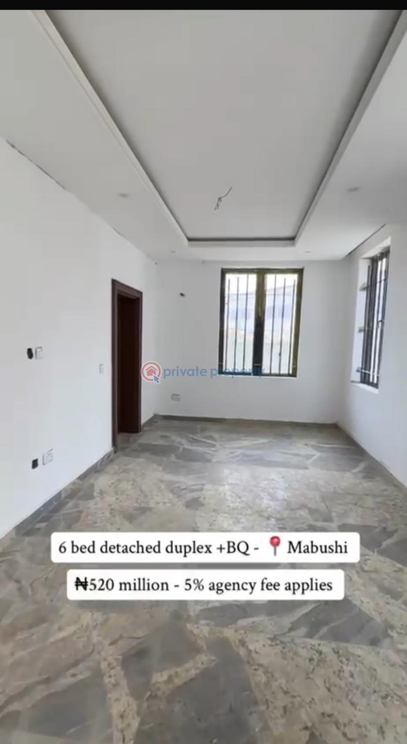 6 bedroom Detached Duplex For Sale Mabushi Abuja Phase 1  - 5