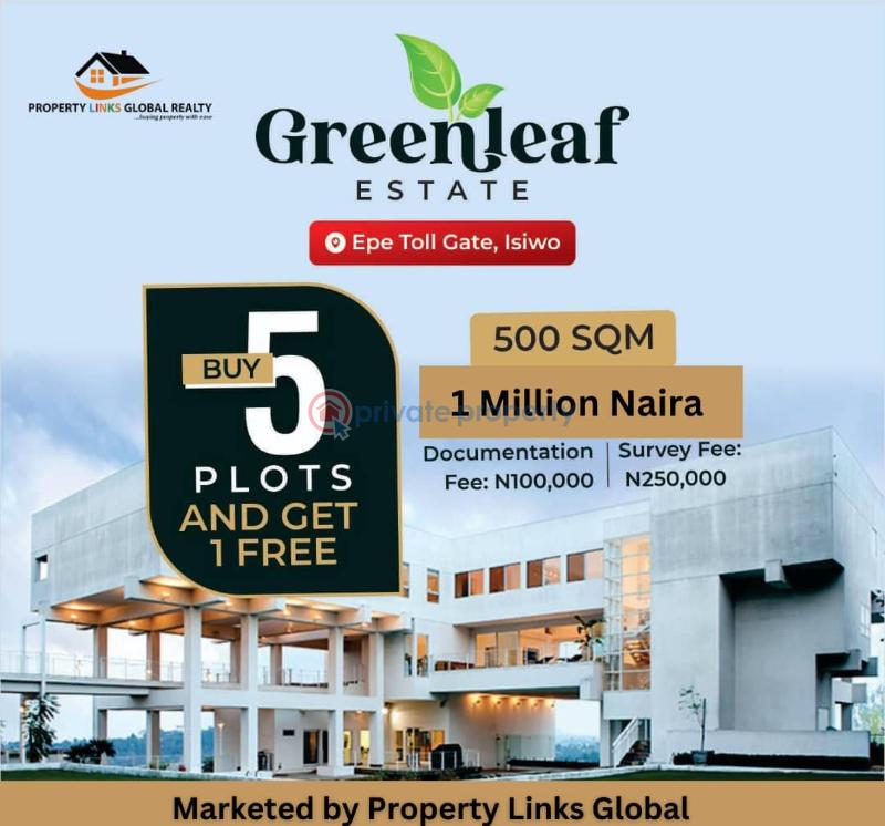 Residential Land For Sale Greenleaf Estate Along Igbodu Road Close To Epe Toll Gate Isiwo Ijebu Ode Ogun - 4