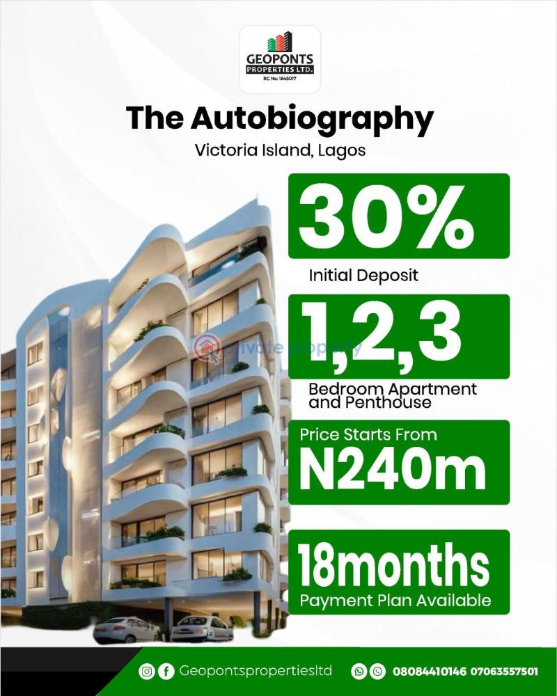 2 bedroom House For Sale Victoria Island Lagos - 3