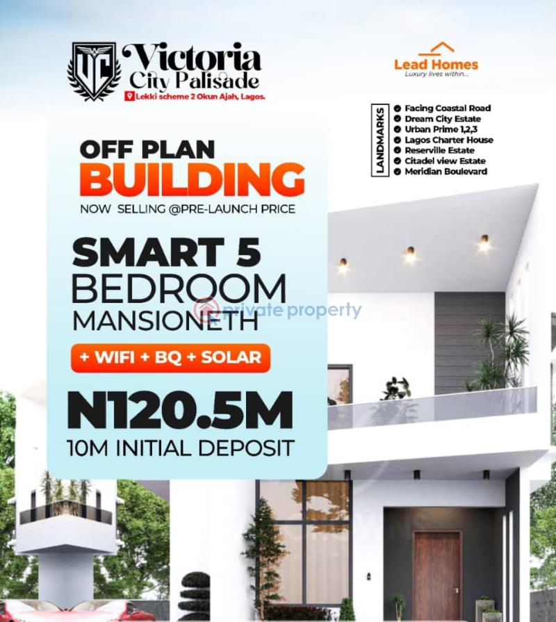 Luxury homes for sale functional environment - 0 5 bedroom Maisonette For Sale Victoria City Palisades Lekki Scheme 2 Okun Ajah Facing Coastal Road Okun Ajah Lagos - 0