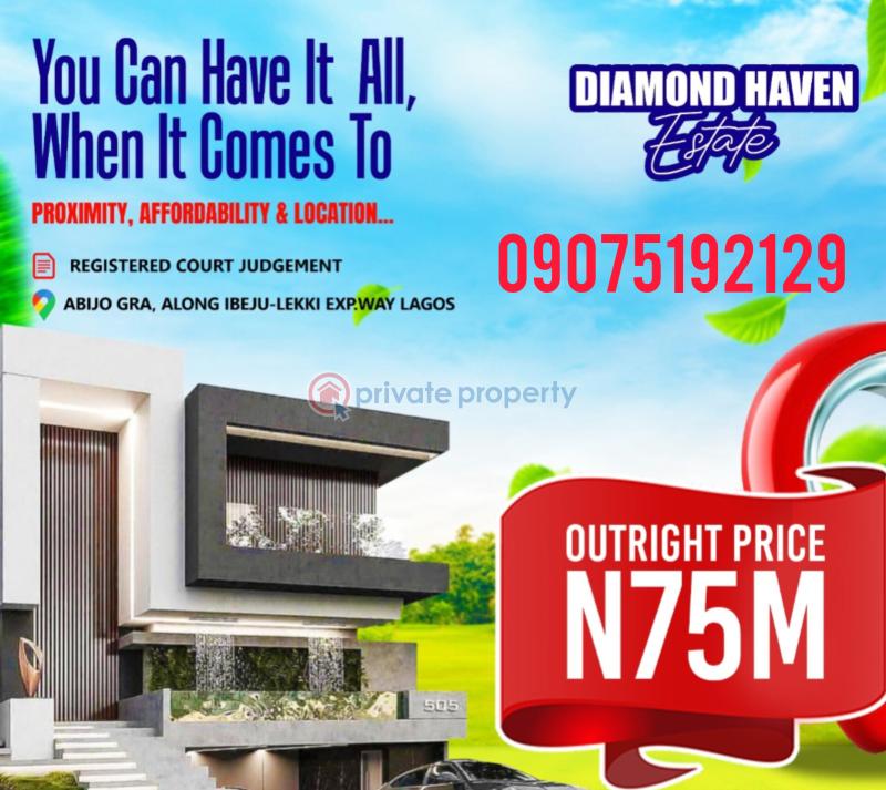 Land For Sale Abijo Gra Ibeju-Lekki Lagos