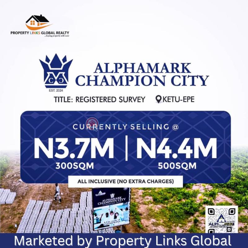 Residential Land For Sale Alphamark Champion City Ketu Close To Food Security & Logistics Hub Epe Lagos - 4