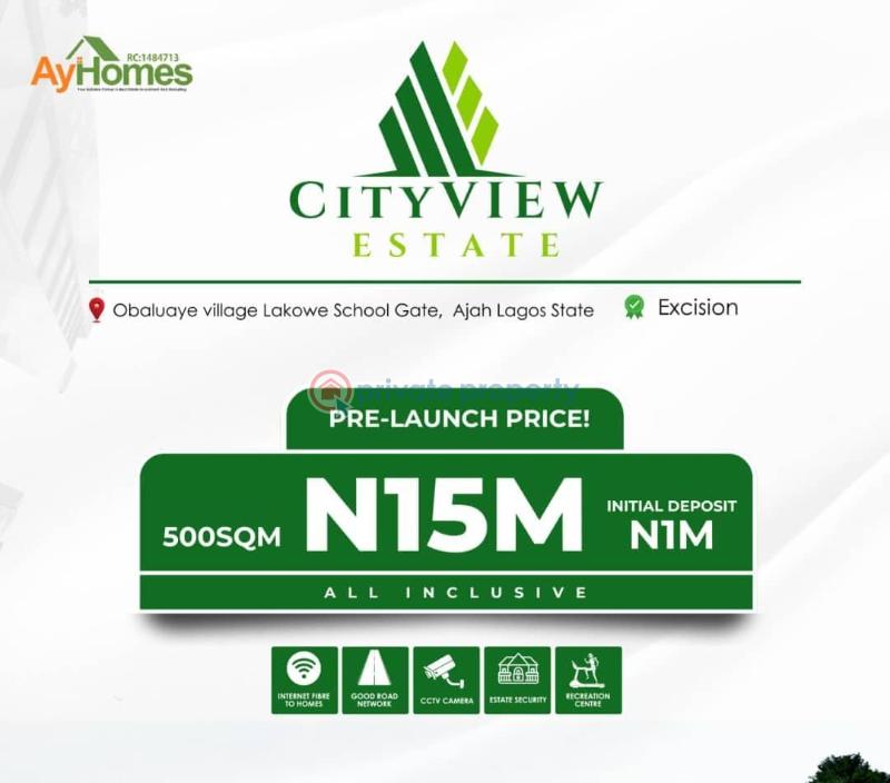 Residential Land For Sale Cityview Estate Lakowe School Gate Close To Lakowe Golf Lakowe Ajah Lagos - 3