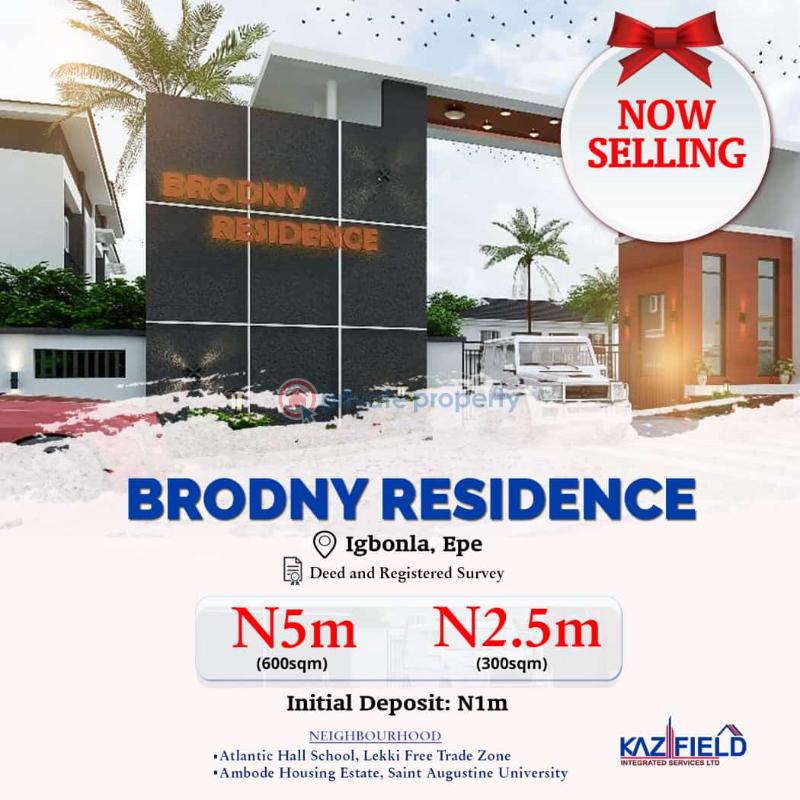 Land For Sale Opp Igbonla Model School Epe Lagos (PID 5PAUCB