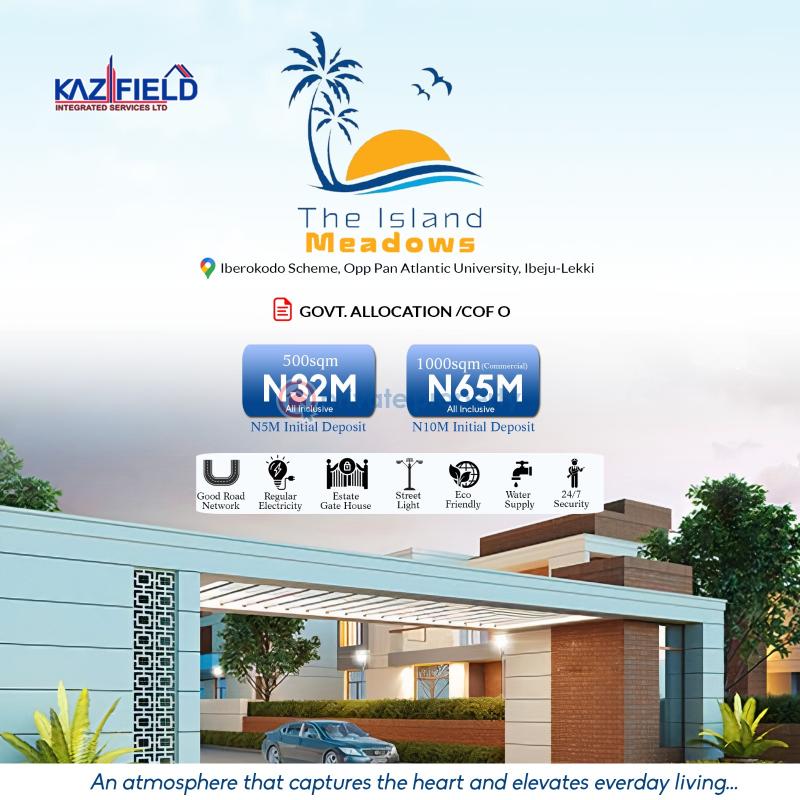 Residential Land For Sale The Island Meadows Estate Opposite Pan Atlantic University Iberekodo Ibeju-Lekki Lagos - 6