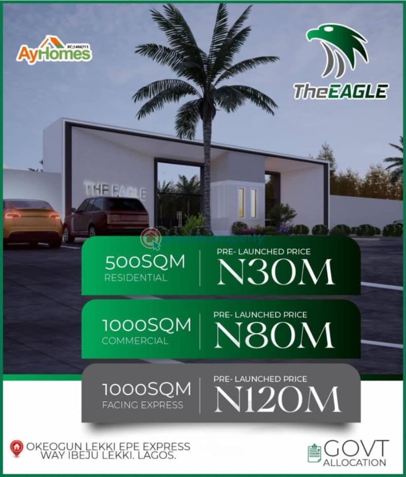 Residential Land For Sale Eagle City Estate Oke Ogun Lekki Epe Expressway Close To Eleganza Industries Ibeju-Lekki Lagos - 8
