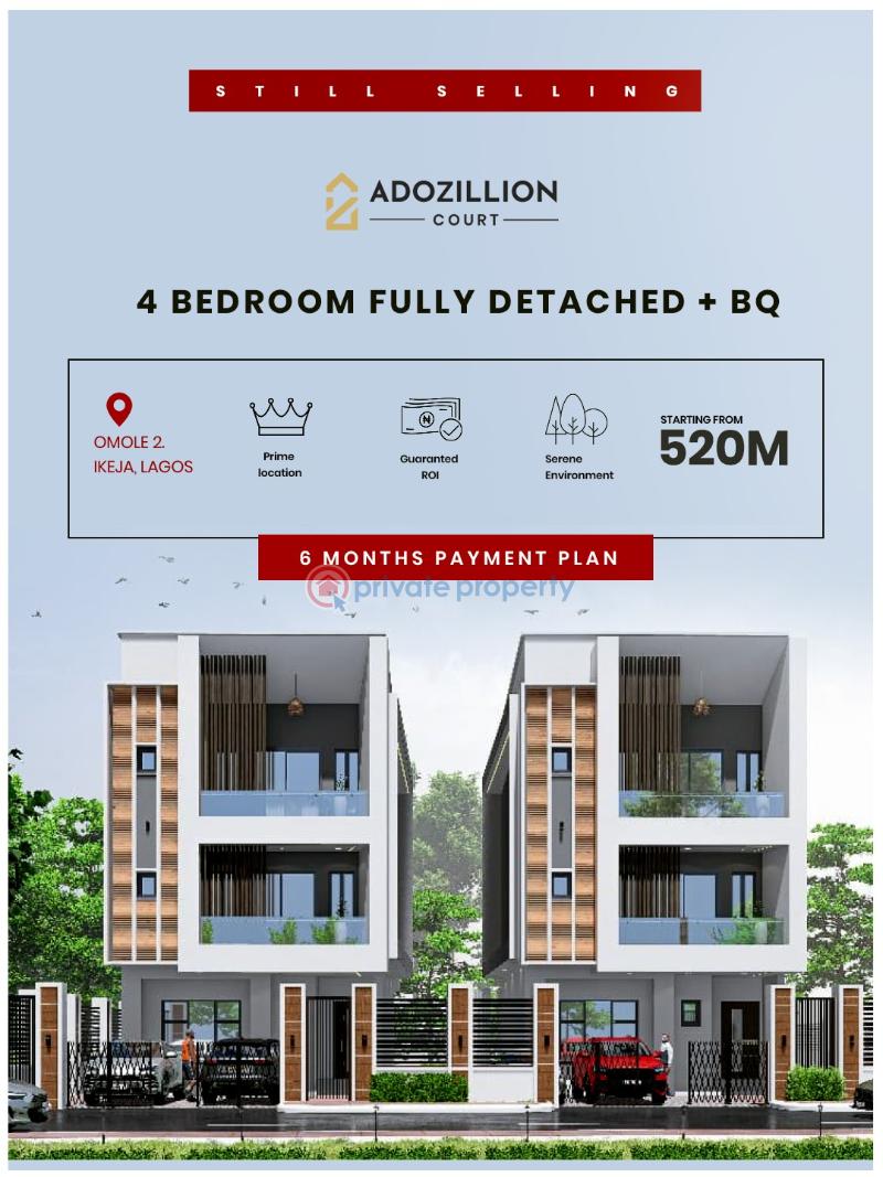 2 bedroom Block Of Flats For Sale Adozillion Apartments, Mainland, Kosofe Lga, Lagos Kosofe Kosofe/Ikosi Lagos - 2