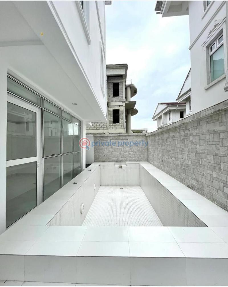 Luxury massive 5 bedroom fully detached duplex with pool, gym and bq in banana island - 6 5 bedroom Duplex For Rent Banana Island Ikoyi Lagos - 6