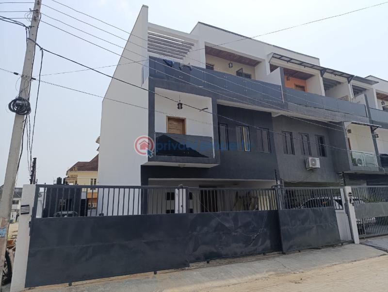 4 bedroom Terraced Duplex For Sale Oba Musa Estate Agungi Lekki Lagos