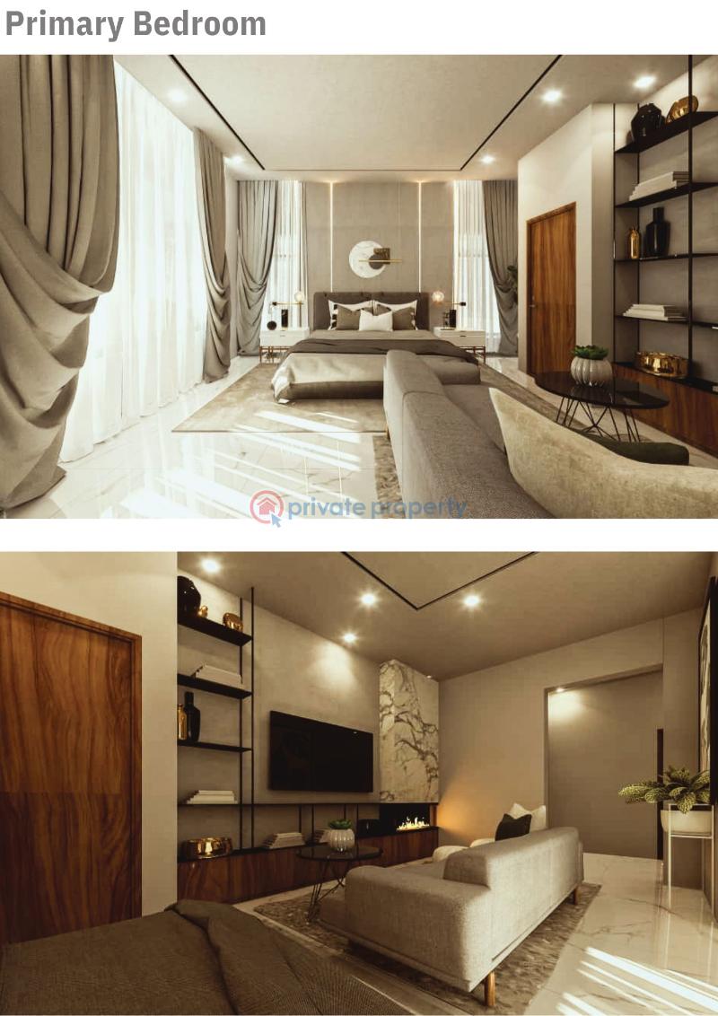 5 bedroom Detached Duplex For Sale Crown Estate Sangotedo Ajah Lagos - 1