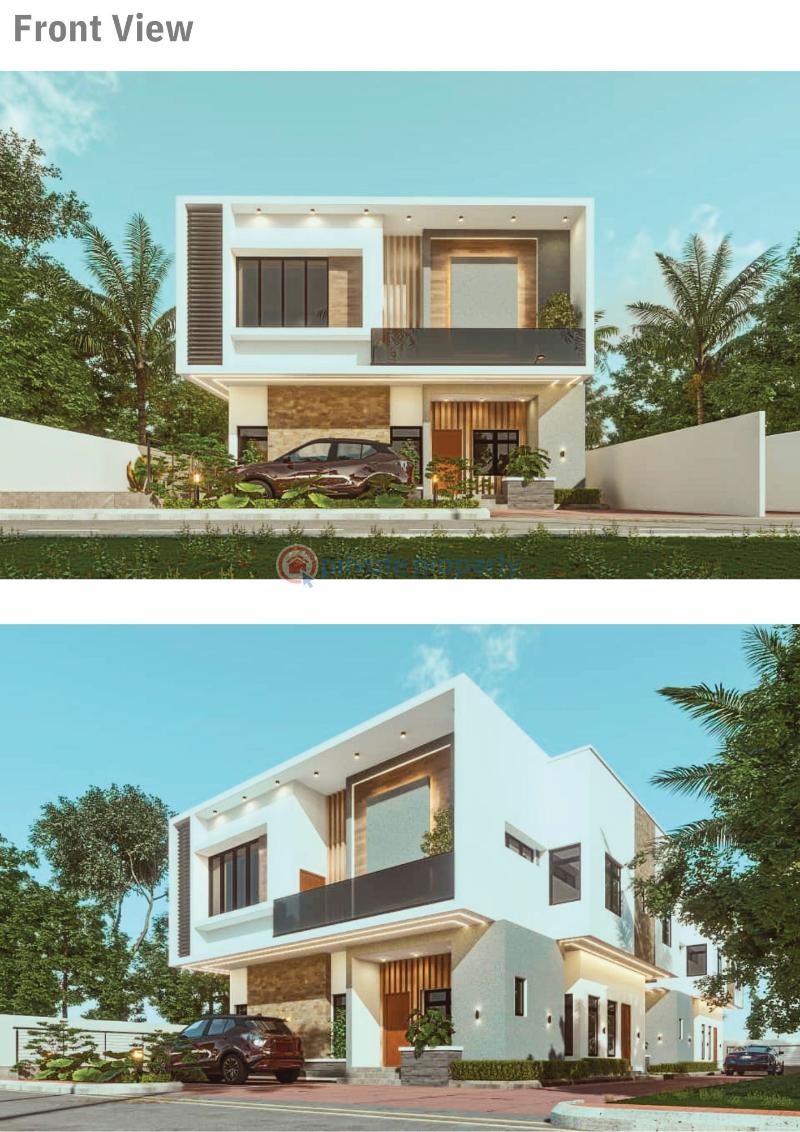 5 bedroom Detached Duplex For Sale Crown Estate Sangotedo Ajah Lagos - 0